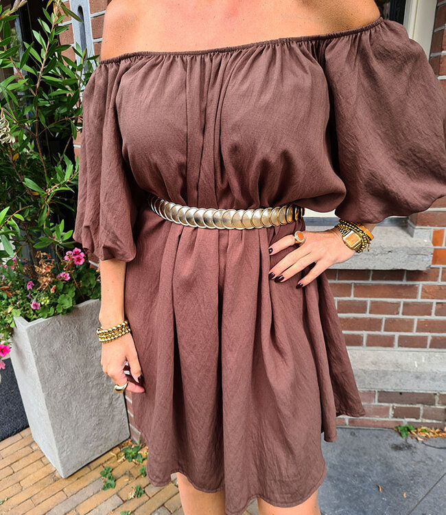 Elastieken Riem Goud