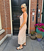 Azzurro Badstof Jurk Beige