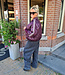 Gewatteerd Jack 3/4 Mouw Bordeaux