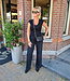 Basic Knit Top Vhals Zwart