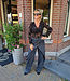 Lace Longsleeve Short Vhals Zwart