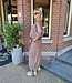 Summer Blouse met Elastiek Camel