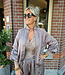 Luxe Silky Vest/Bomber Taupe