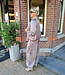 Luxe Silky Vest/Bomber Taupe