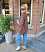 Oversized Suedelook Blazer KM Bruin
