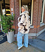 Faux Fur Cow Print Brown/Offwhite