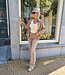 Oversized Spijker Blouse COJ Tamara Peanut