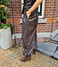 Ambika Kensi Lederlook Ballon Broek Bruin