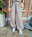 Ambika Kensi Lederlook Ballon Broek Taupe
