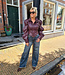 Lederlook Jacket Fashion Bordeaux