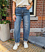 Jewelly Stretch Ballon Jeans Blauw 9707