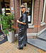 Lederlook Blazer Zwart