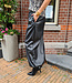 Lederlook Ballonbroek Zwart