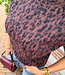 Fluffy Trui KM Leo Bruin/Zwart