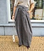 Oversized Overslag Pantalon Ruit