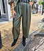 Lederlook Culotte Broek Groen BM