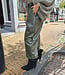Lederlook Culotte Broek Groen BM