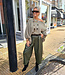 Offshoulder Trui Ballonmouw Lichtgroen