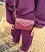 Clutch/Tas Luxe Leder Bordeaux