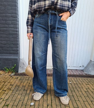 Queen Hearts Wide Leg/Ceintuur 1001