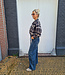 Ruiten Pofblouse Blauw BM