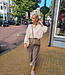 Offshoulder Trui Ballonmouw Crème