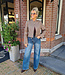 Geruite Luxe Blazer Bruintinten