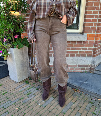 Redial Ballonjeans Bruin/Taupe 7441-9