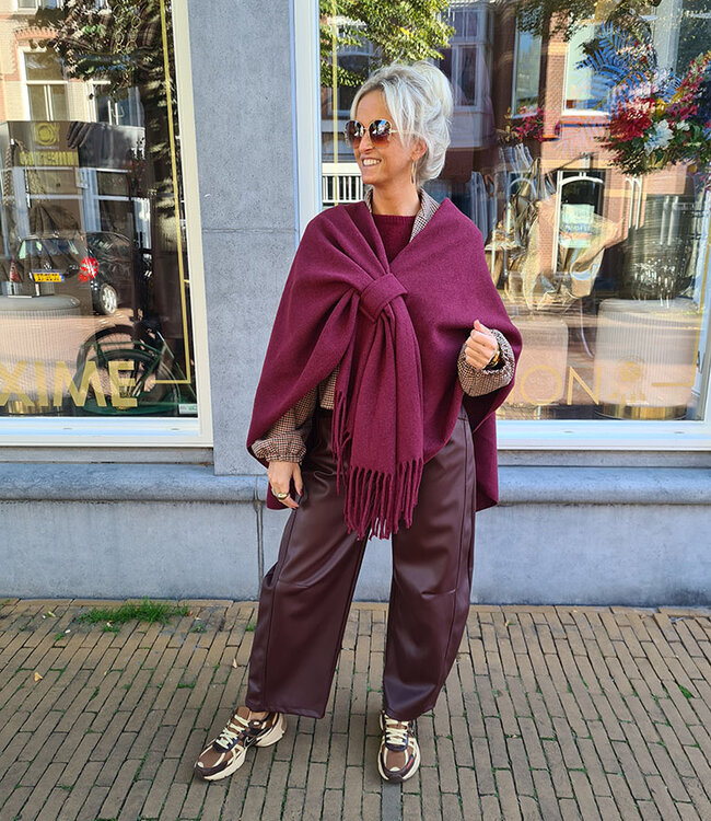 Omslagdoek Bordeaux