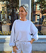 Azzurro Sweater With Love Bordeaux/Grijs