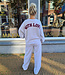 Azzurro Sweater With Love Bordeaux/Grijs