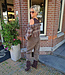 Top/Blouse Geruit Bruintinten
