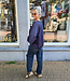 Sweater Ruitenmouwen Blauw