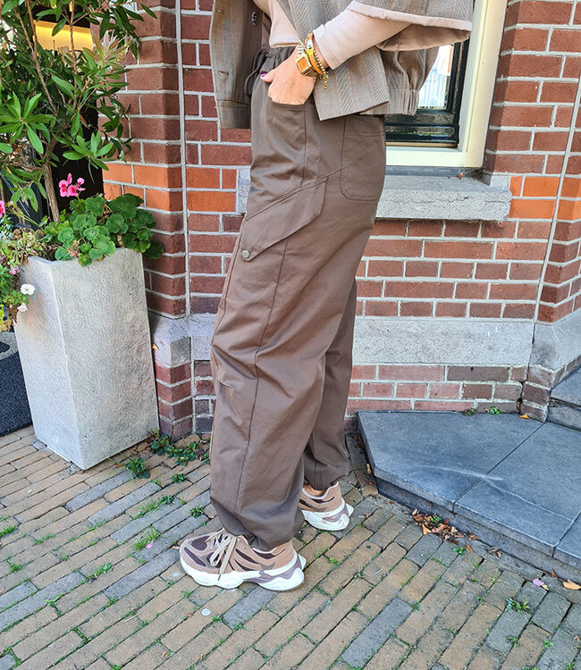 Parachute Broek Armygroen
