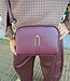 Lederen Carini Bag Bordeaux