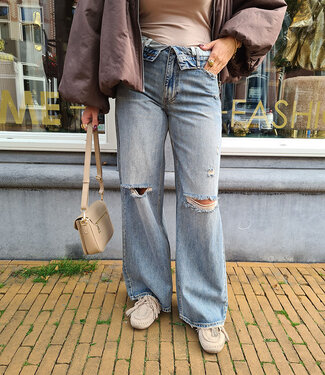 Queen Hearts 5002 Damaged omslag Jeans