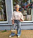Wijde Oversized Super Soft Trui Crème