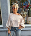 Wijde Oversized Super Soft Trui Crème