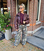Lederlook Short Jacket Bordeaux
