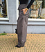 Pantalon met Band Ruit Zwarttinten