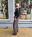 Basic Longsleeve Opstaande Hals Zwart
