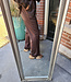 Comfy Broek Donkerbruin