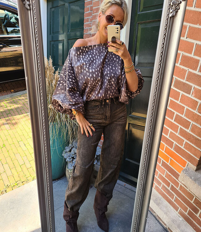 Boothals Blouse Bambi