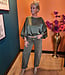 Zijdelook Ballonblouse Armygroen
