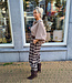 BM Blouse Gesmokte Mouw Jogstof Taupe