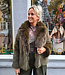 Faux Fur Jas Groen