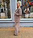 Biba Blazer Ruit Bruintinten/Bordeaux