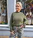 Alpaca Super Soft Trui Armygroen