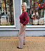 Alpaca Super Soft Trui Bordeaux