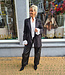Oversized Blazer Zwart Franje Zwart